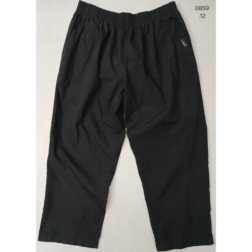 Landau (P2X) Women's Black Poly Blend Relaxed Sweatpants